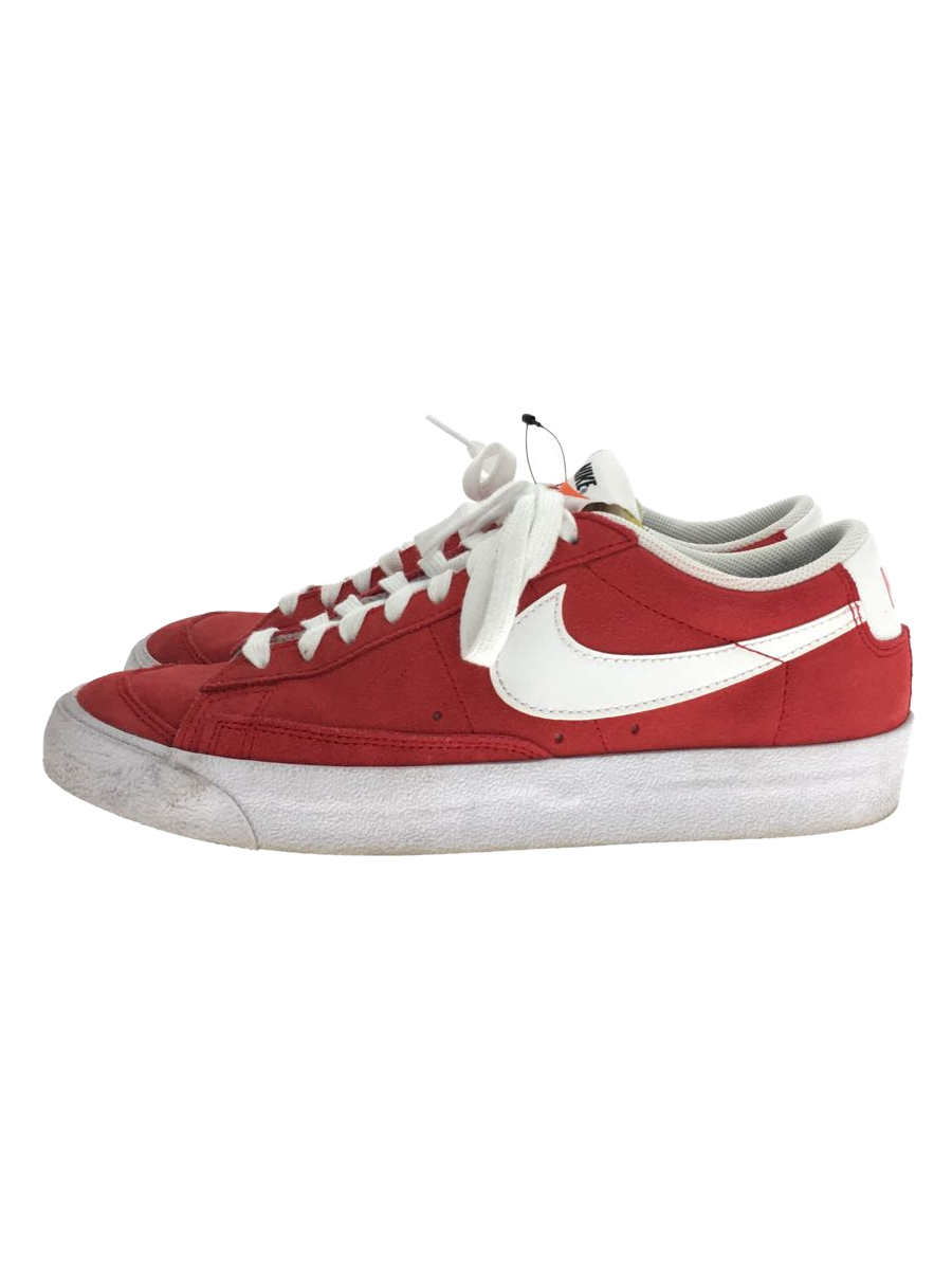 NIKE◆BLAZER LOW 77 SUEDE_ブレイザー ロー 77 スエード/27cm/レッド