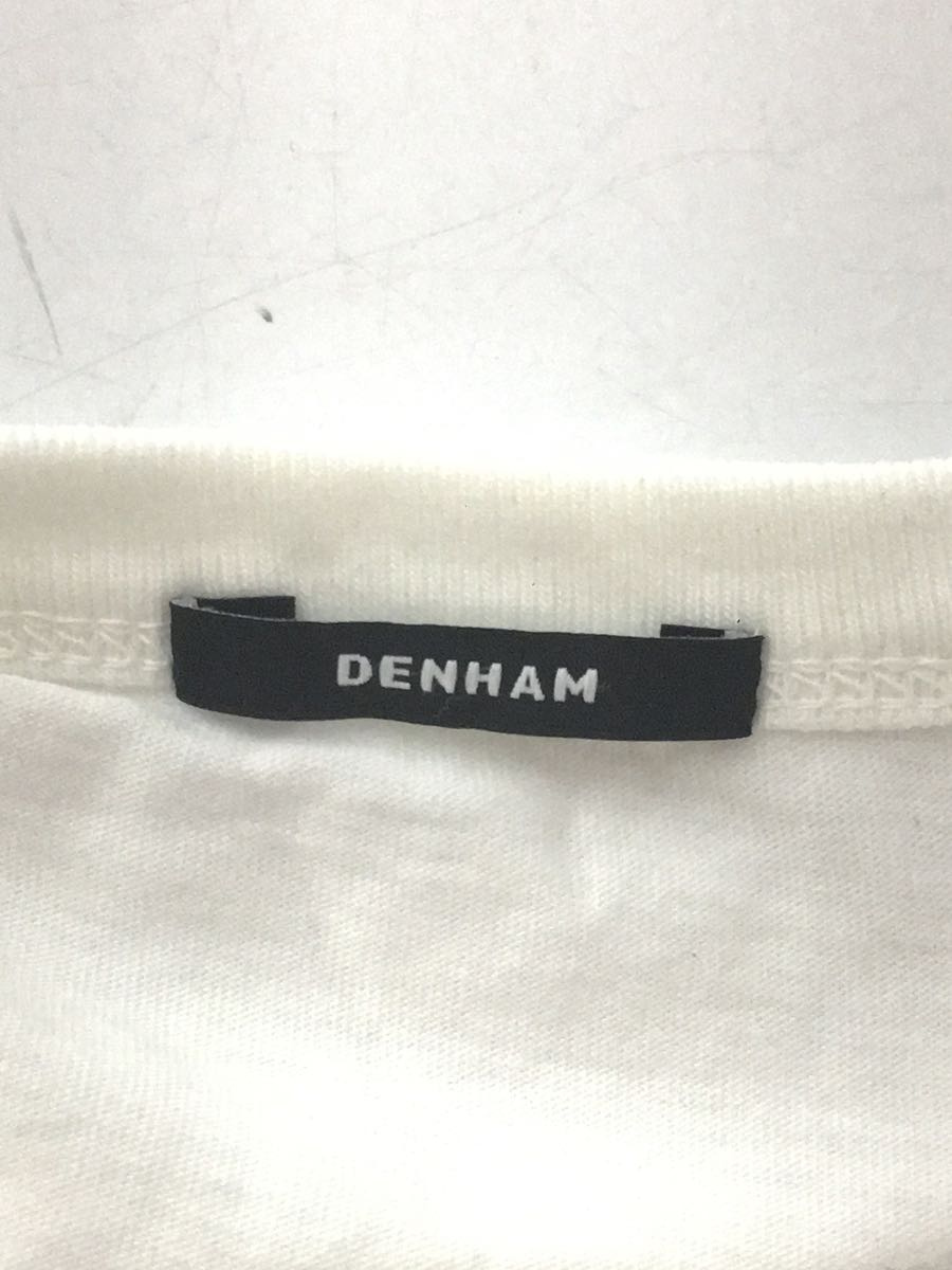 DENHAM* long sleeve T shirt /XS/ cotton /WHT