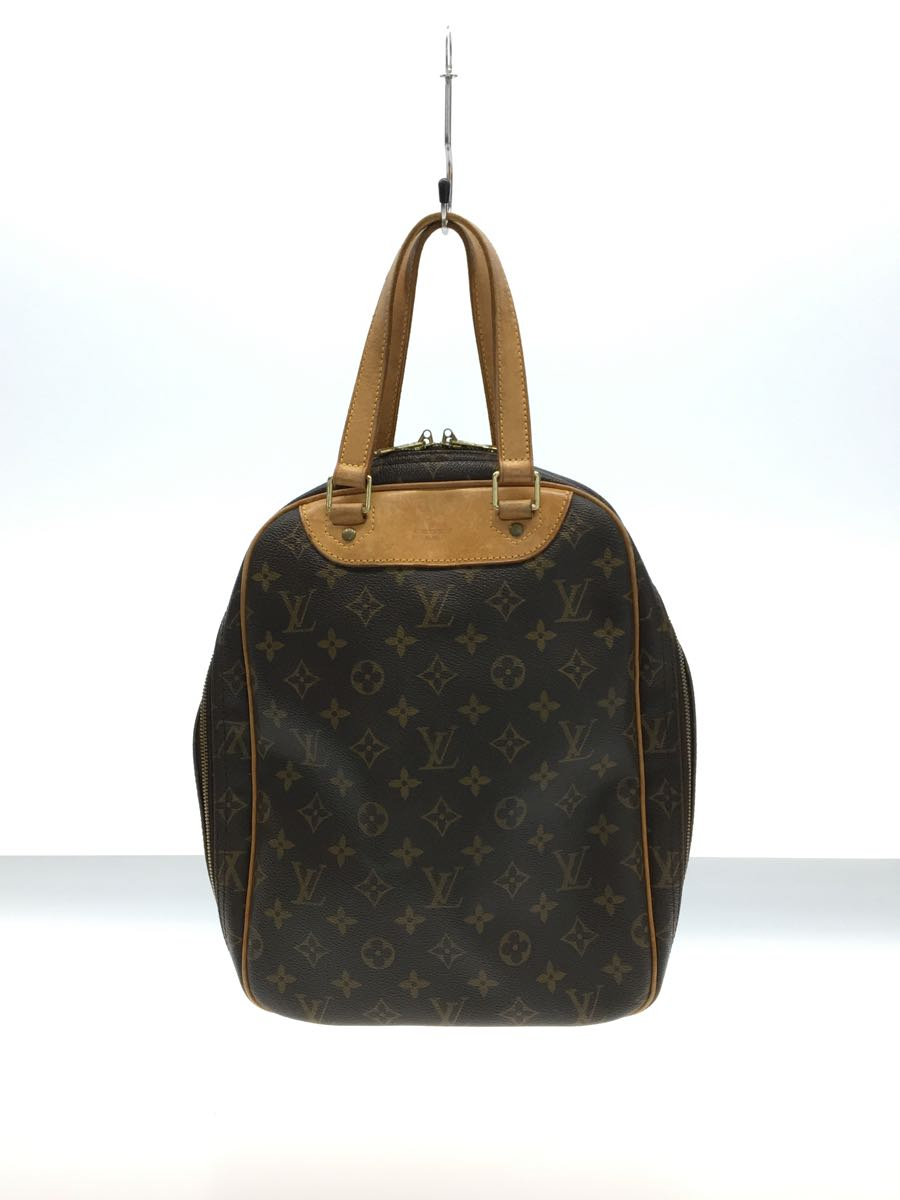 LOUIS VUITTON◆エクスキュルシオン_モノグラム_BRW/PVC/BRW_画像3