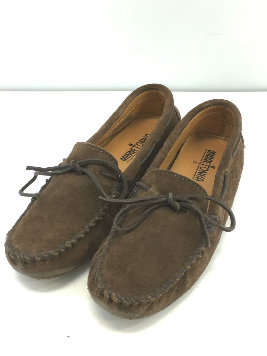 MINNETONKA◆デッキシューズ/US7.5/BRW_画像2