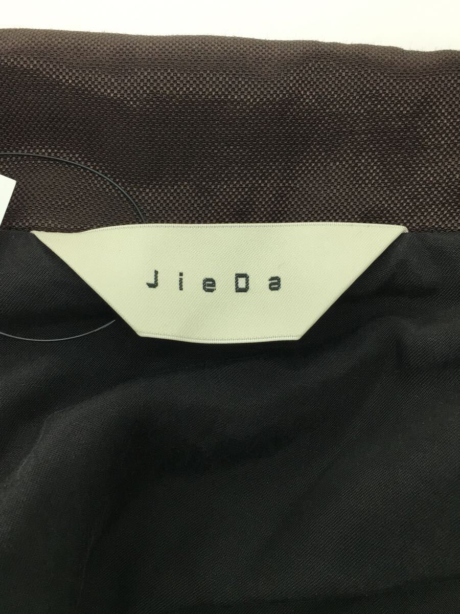 JieDa◆ジャケット/2/コットン/BRW/無地/JIE-22S-JK06_画像3