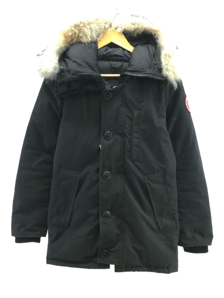 CANADA GOOSE◇JASPER PARKA/ダウンジャケット/XXS/ポリエステル/BLK