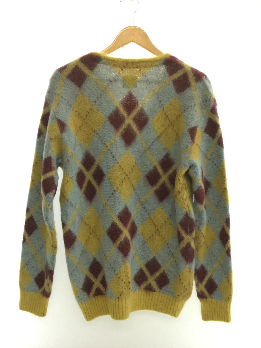 Needles◇21AW MOHAIR CARDIGAN ARGYLE/カーディガン(厚手)/M/モヘア