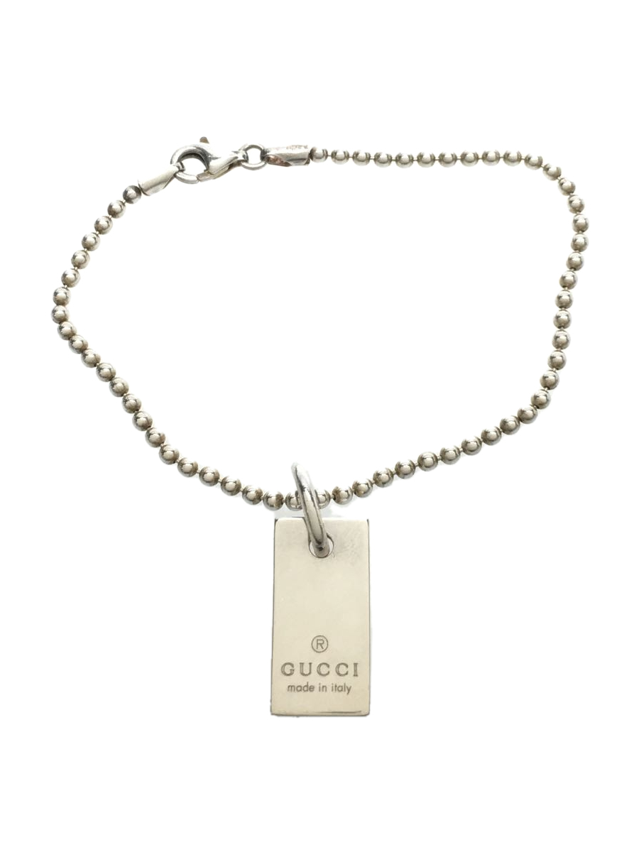 GUCCI◆ブレスレット/SV925/シルバー/レディース/アクセサリー_画像1