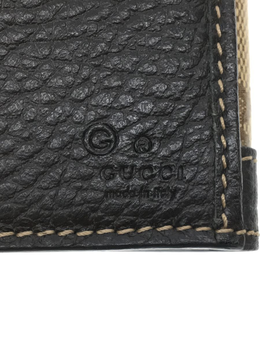 GUCCI◆GGクリスタル/角擦れ/内側スレ有/長財布/PVC/BRW/総柄/231839-218_画像3