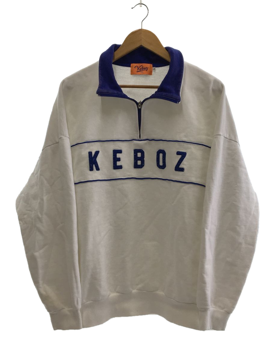 keboz ハーフジップ スウェット XL ブラック ケボズ-