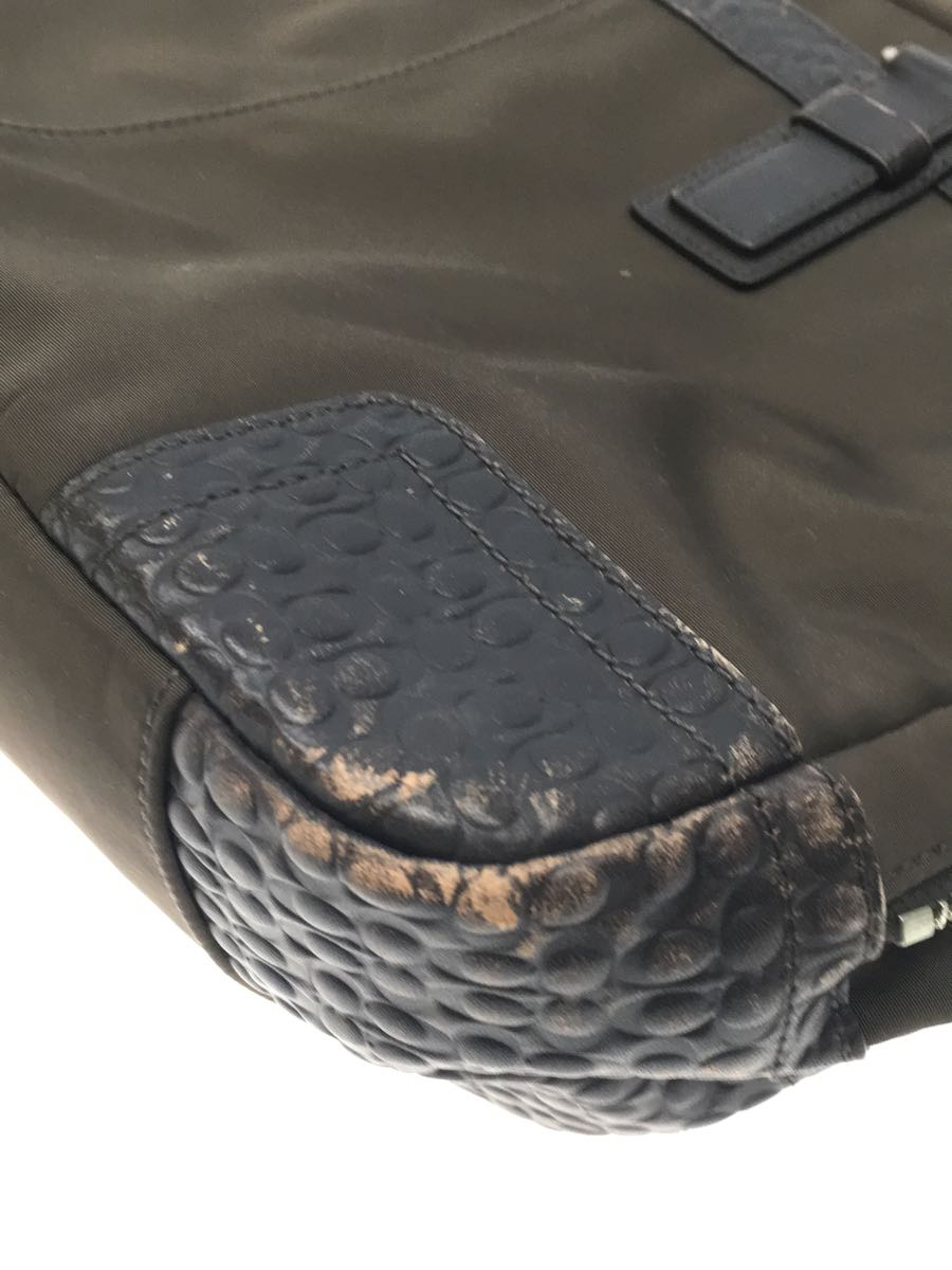 COACH* bag / nylon /BRW/F70549/ business bag / Mini signature 