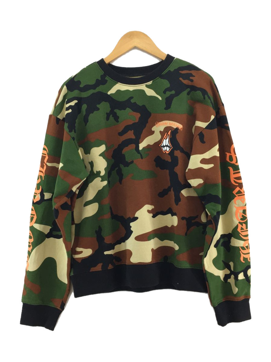 CHROME HEARTS◇×MATTYBOY/PPO CAUTION SWTSHRT/スウェット/L/コットン