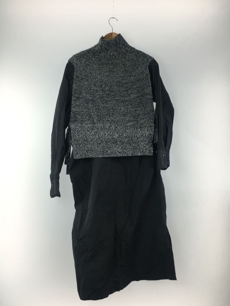 BEAUTY&YOUTH UNITED ARROWS◆シャツワンピース/-/コットン/GRY/1626-105-4056_画像2