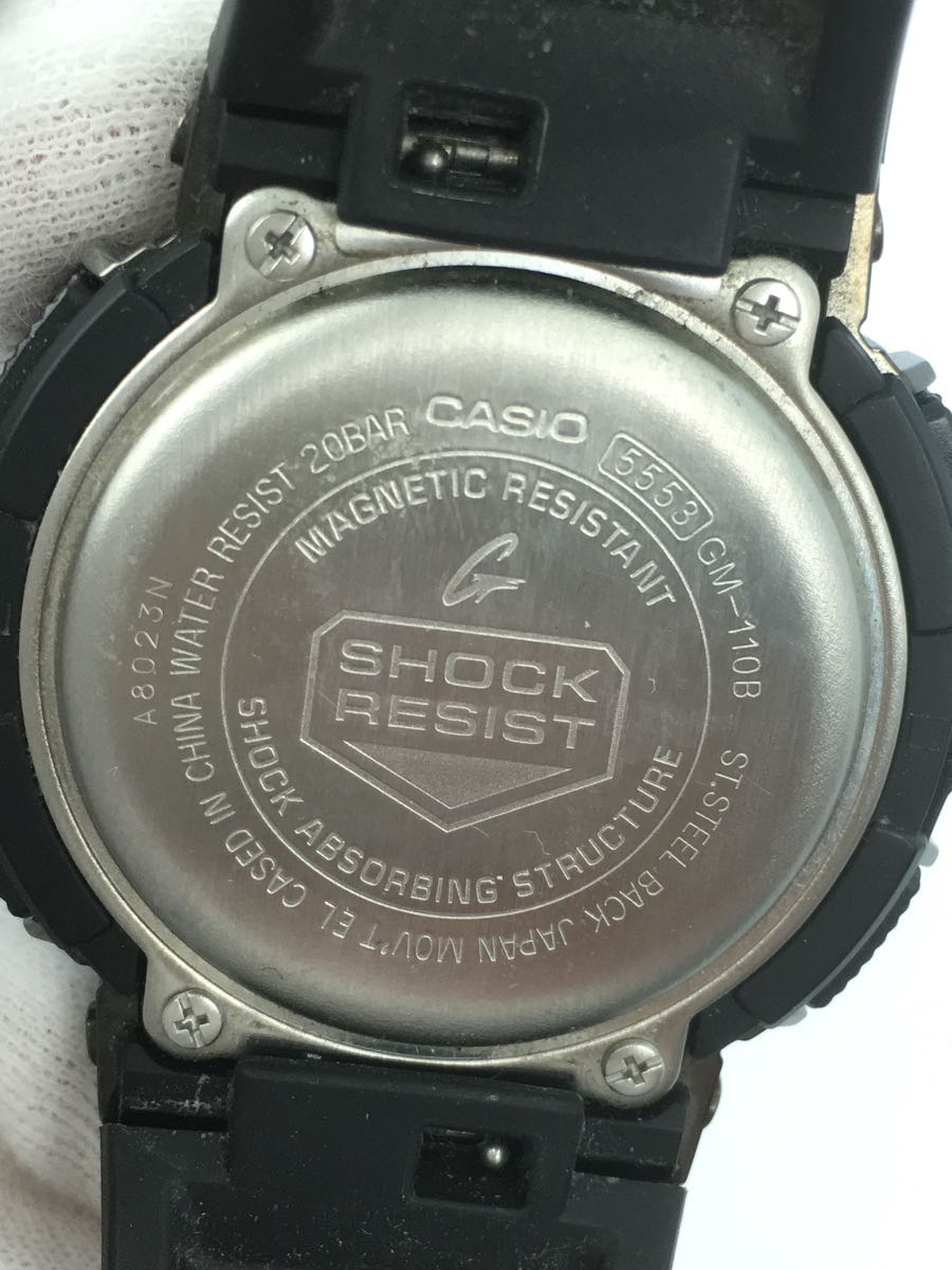 CASIO◆クォーツ腕時計_G-SHOCK/アナログ/GM-110B-1AJF/カシオ_画像3