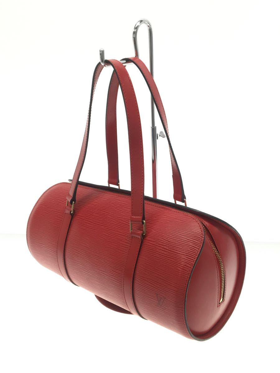 LOUIS VUITTON◇スフロ_エピ_レッド/レザー/ハンドバッグ/M5222E