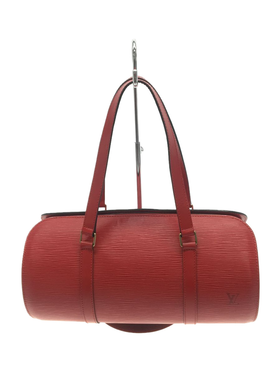 LOUIS VUITTON◇スフロ_エピ_レッド/レザー/ハンドバッグ/M5222E