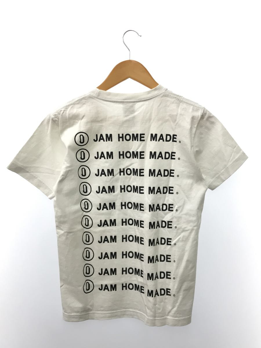 JAM HOME MADE◆Tシャツ/S/コットン/WHT/JNS837WH_画像2