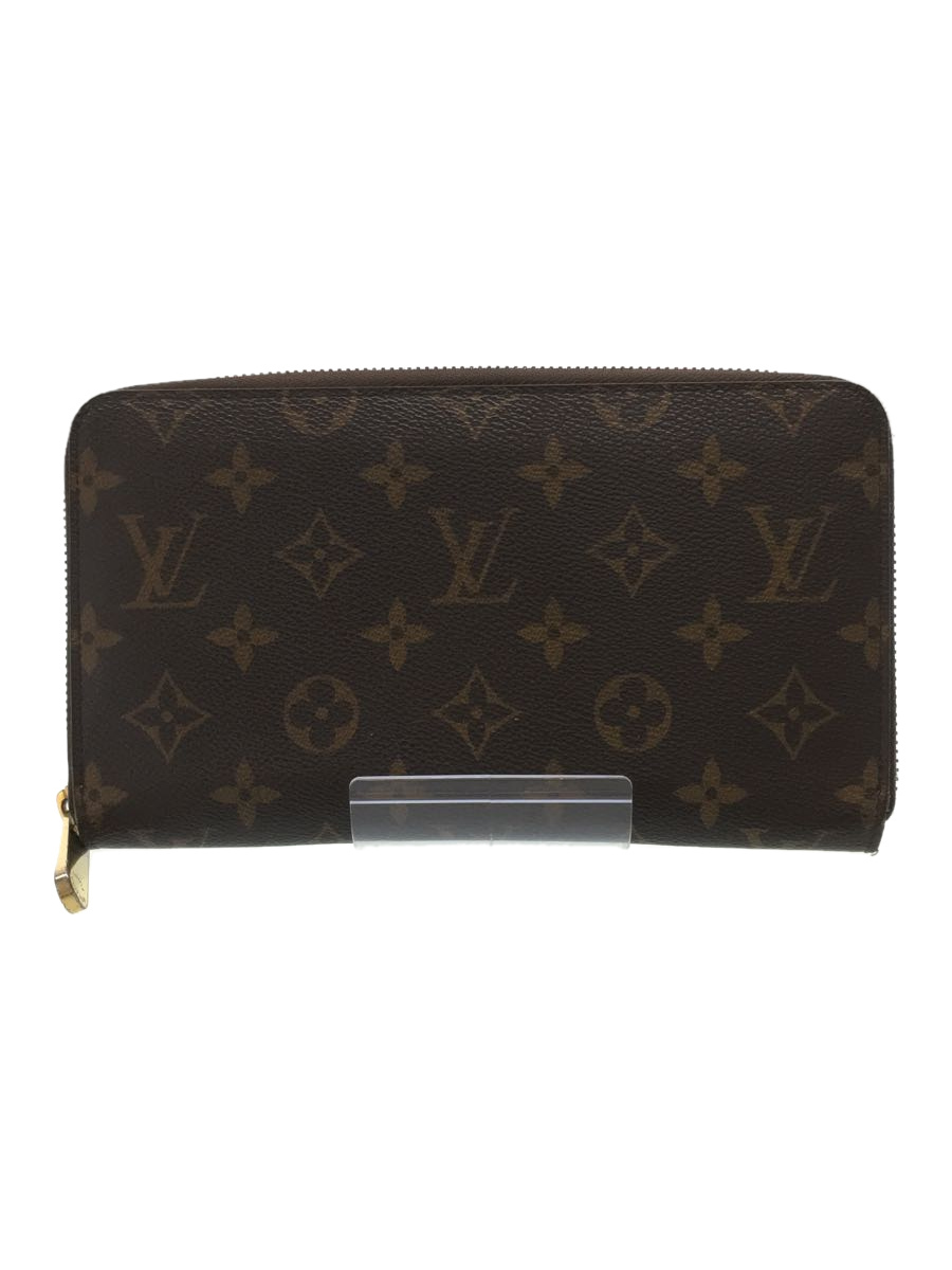 LOUIS VUITTON◆ジッピー・オーガナイザー_モノグラム_GRY/PVC/GRY/メンズ/M62581