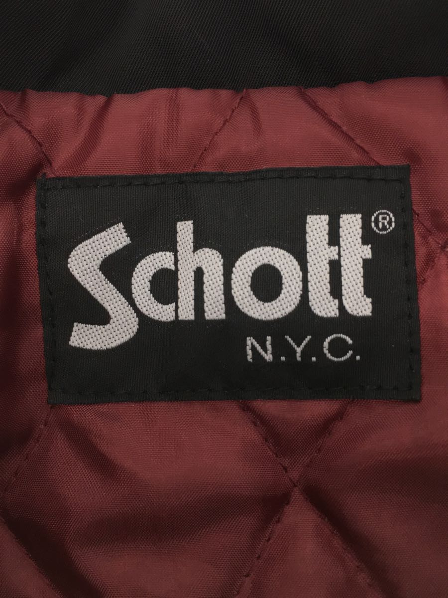 Schott* jacket /80cm/ polyester /BLK