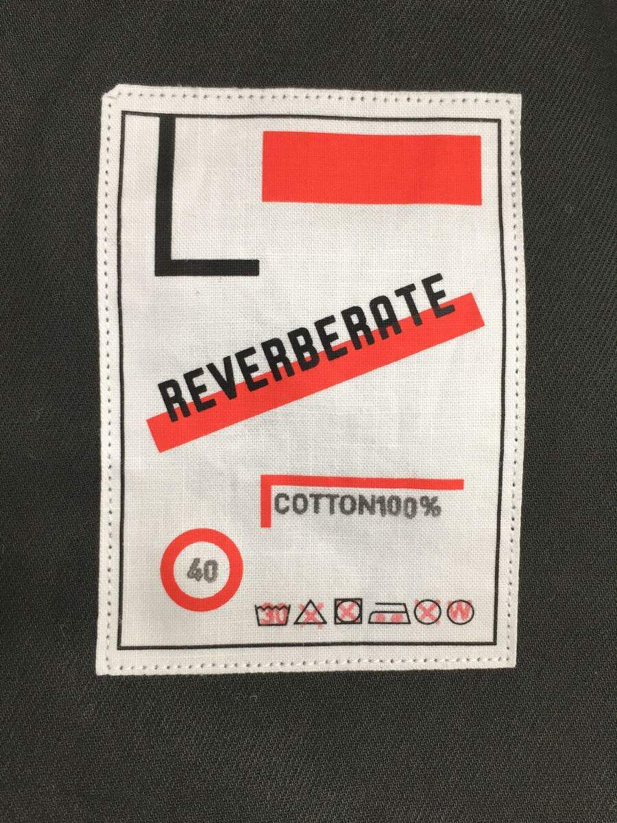 REVERBERATE/リバーバレート/LONG JACKET/ジャケット/40/コットン/GRY