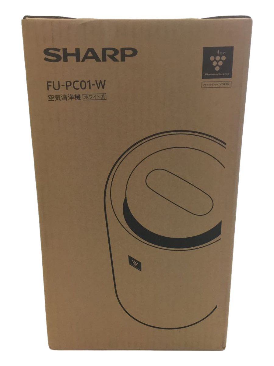 SHARP◇空気清浄機/生活家電/プラズマクラスター/FU-PC01-W/シャープ