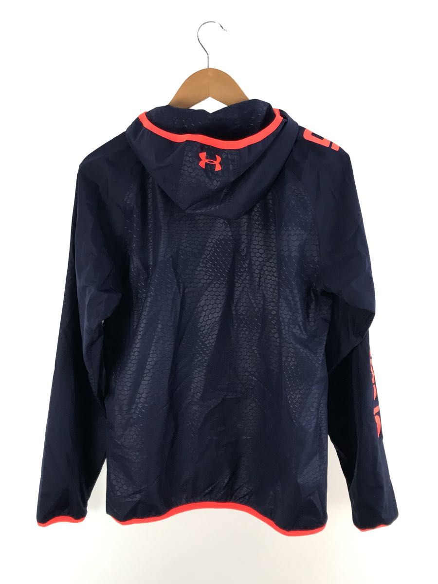 UNDER ARMOUR◆UAウーブンフーディーRATTLE/M/NVY/MTR8252_画像2