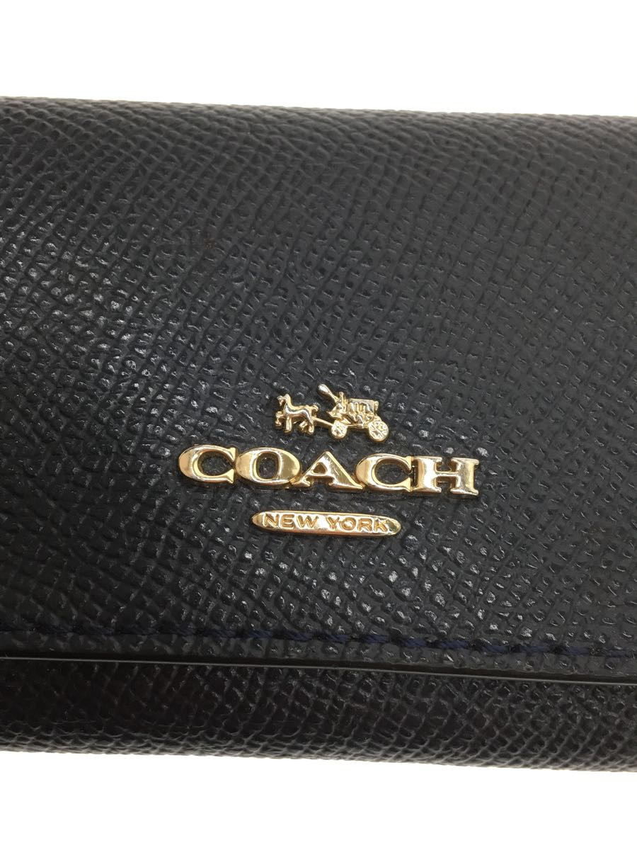 COACH◆キーケース/-/NVY/メンズ_画像3