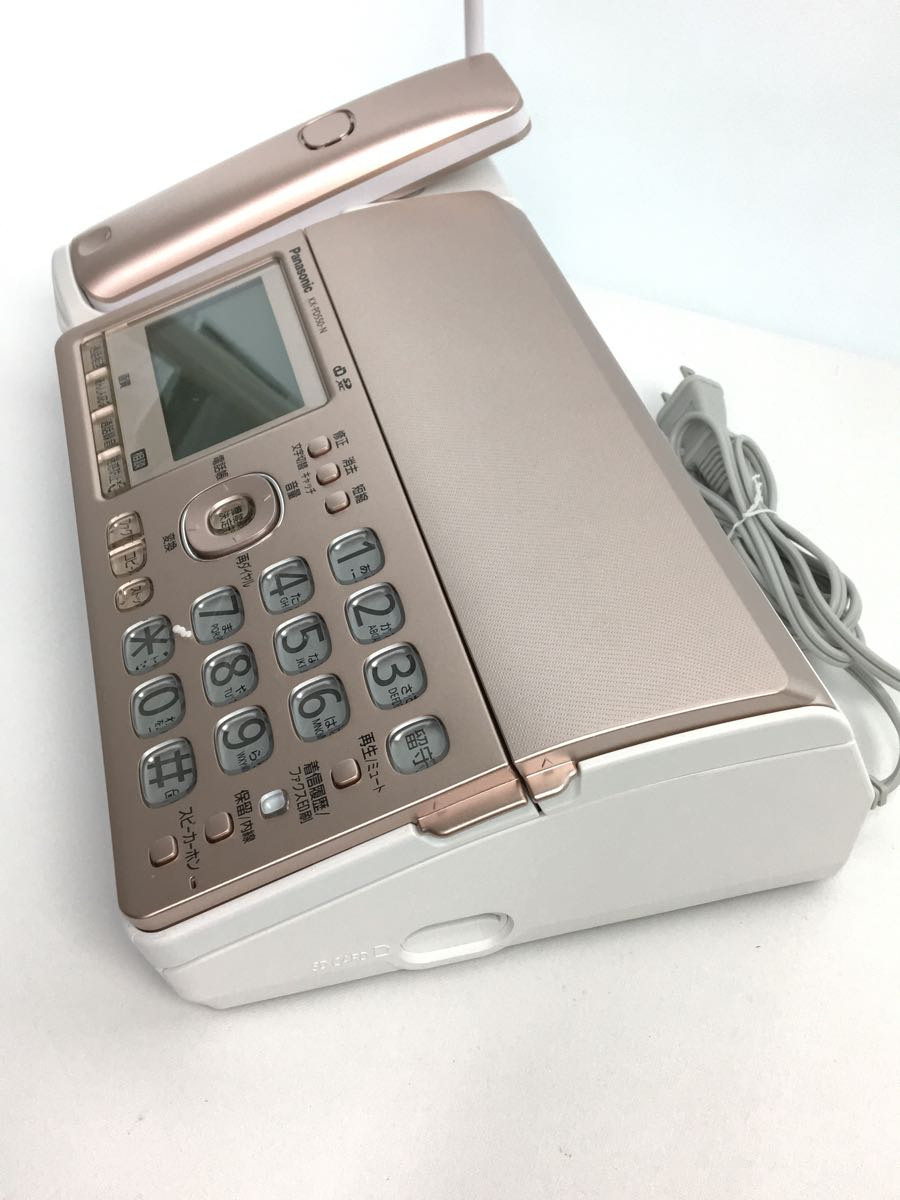 Panasonic◆FAX KX-PD550DL-N/電話/子機付き/2022年製/パナソニック/ピンク_画像4