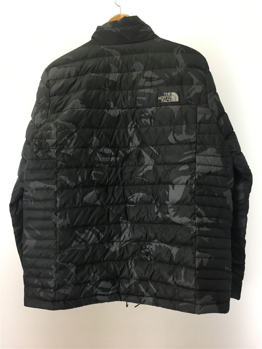 THE NORTH FACE◆ダウンジャケット/XL/ナイロン/GRY/カモフラ/NF0A35E8_画像2