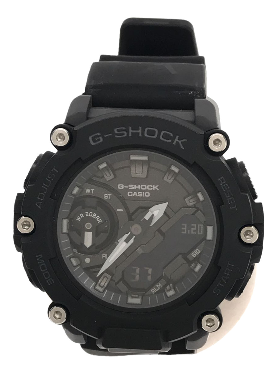 CASIO◆クォーツ腕時計_G-SHOCK/デジタル/ラバー/GMA-S2200