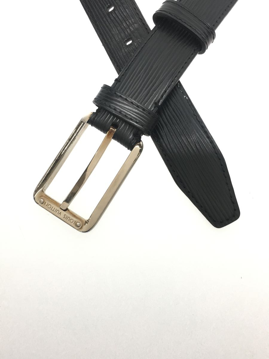 LOUIS VUITTON◇サンチュール・フォース_エピ_BLK BLK メンズ ベルト | quantocoin.io
