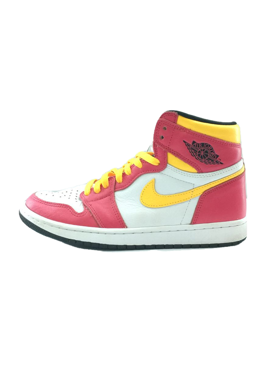 NIKE◆AIR JORDAN 1 RETRO HIGH OG/ハイカットスニーカー/25cm/RED/555088-603_画像1