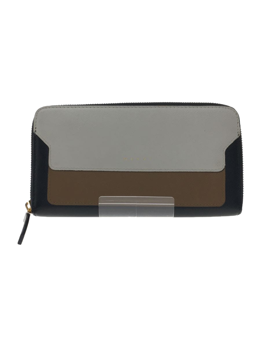 MARNI◆長財布/サフィアーノ/BLK/レディース