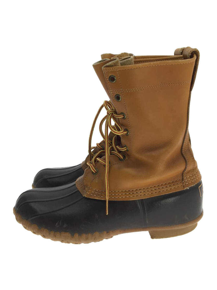 数量は多い L.L.Bean◇Bean Boots/レースアップブーツ/US8/BRW/レザー