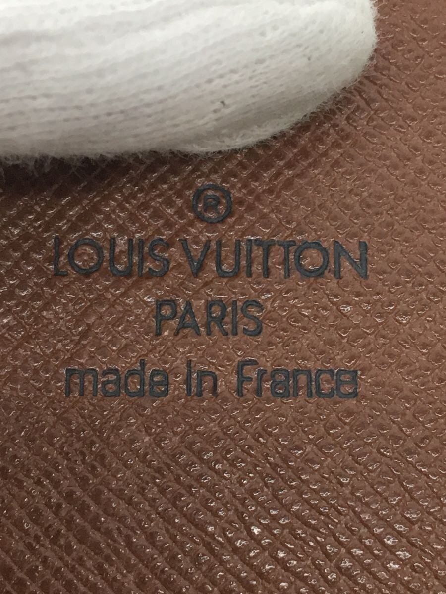 LOUIS VUITTON◆ポルト・モネ・グゼ_モノグラム/コインケース/フラップ/M61970/ブラウン_画像3