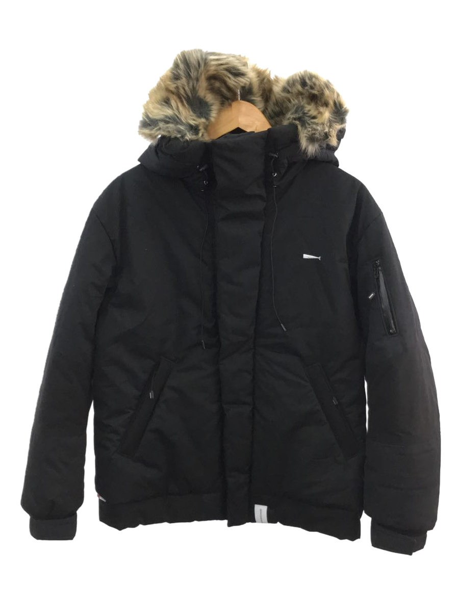 DESCENDANT◇18AW/FROID PRIMALOFT JACKET/ジャケット/1/コットン/BLK