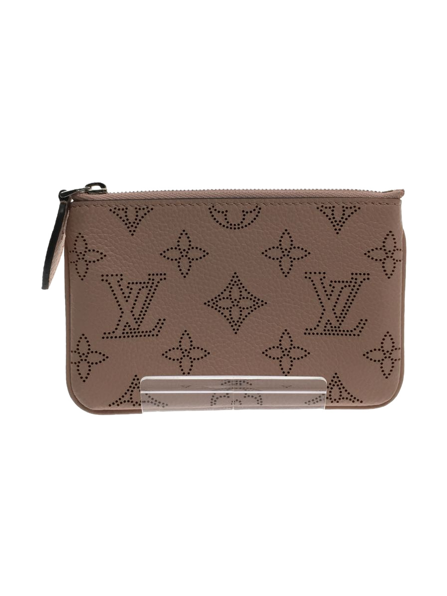 LOUIS VUITTON◆ポシェット・クレ_マヒナ_RED/レザー/PNK/モノグラム/レディース