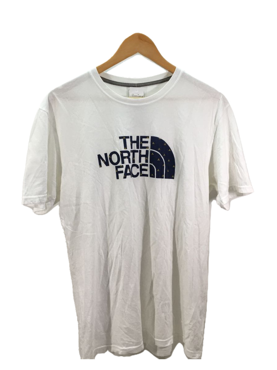 THE NORTH FACE◆Tシャツ/M/コットン/WHT_画像1