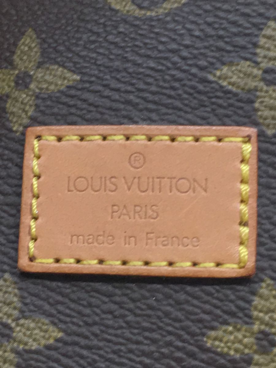 LOUIS VUITTON◆LOUIS VUITTON/ショルダーバッグ/ソミュール35_モノグラム_BRW/PVC/BRW/M42254_画像5