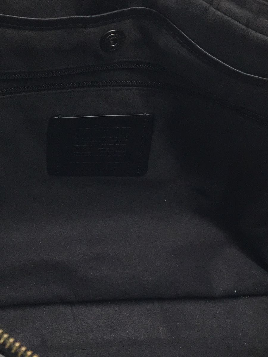 COACH* briefcase / leather / black /24776
