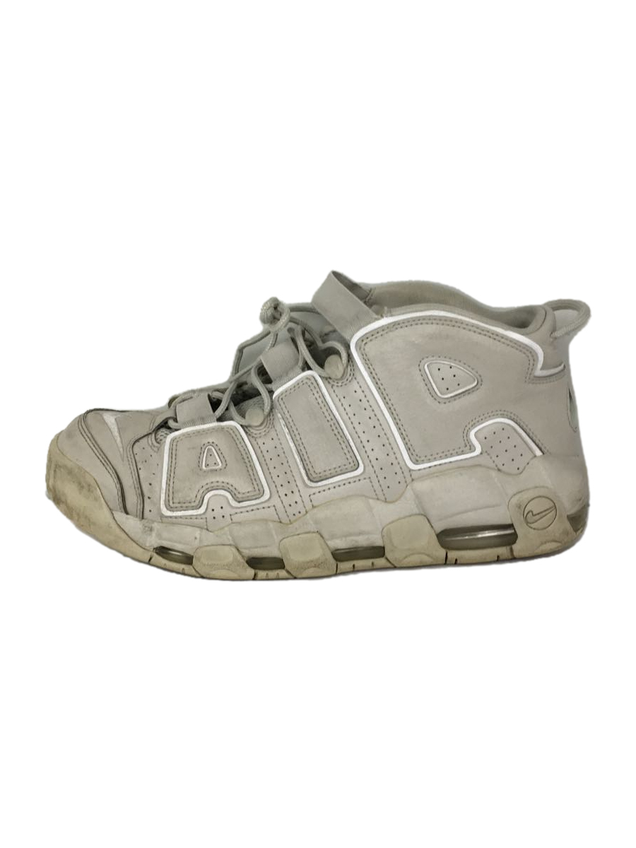 NIKE◆AIR MORE UPTEMPO 96/エアモアアップテンポ/アイボリー/921948-001/28.5cm/