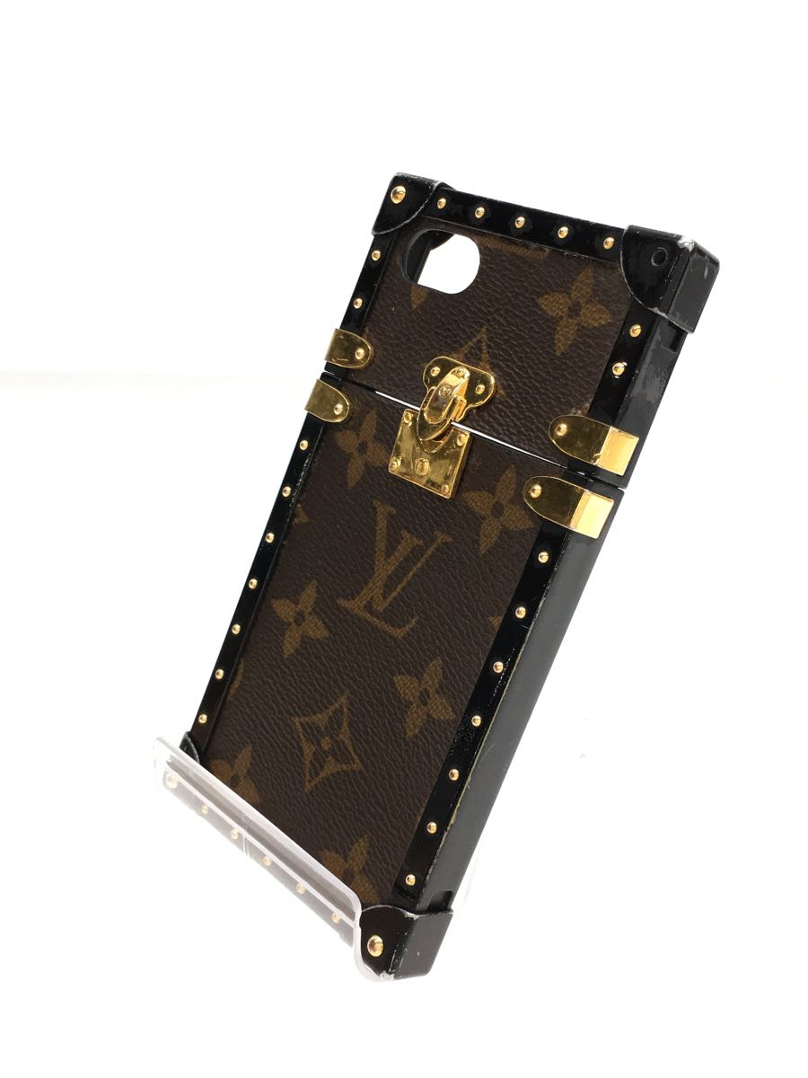 LOUIS VUITTON◆アイ・トランクIPHONE7_モノグラム_BRW/PVC/BRW/M64479/iPhone 7対応_画像3