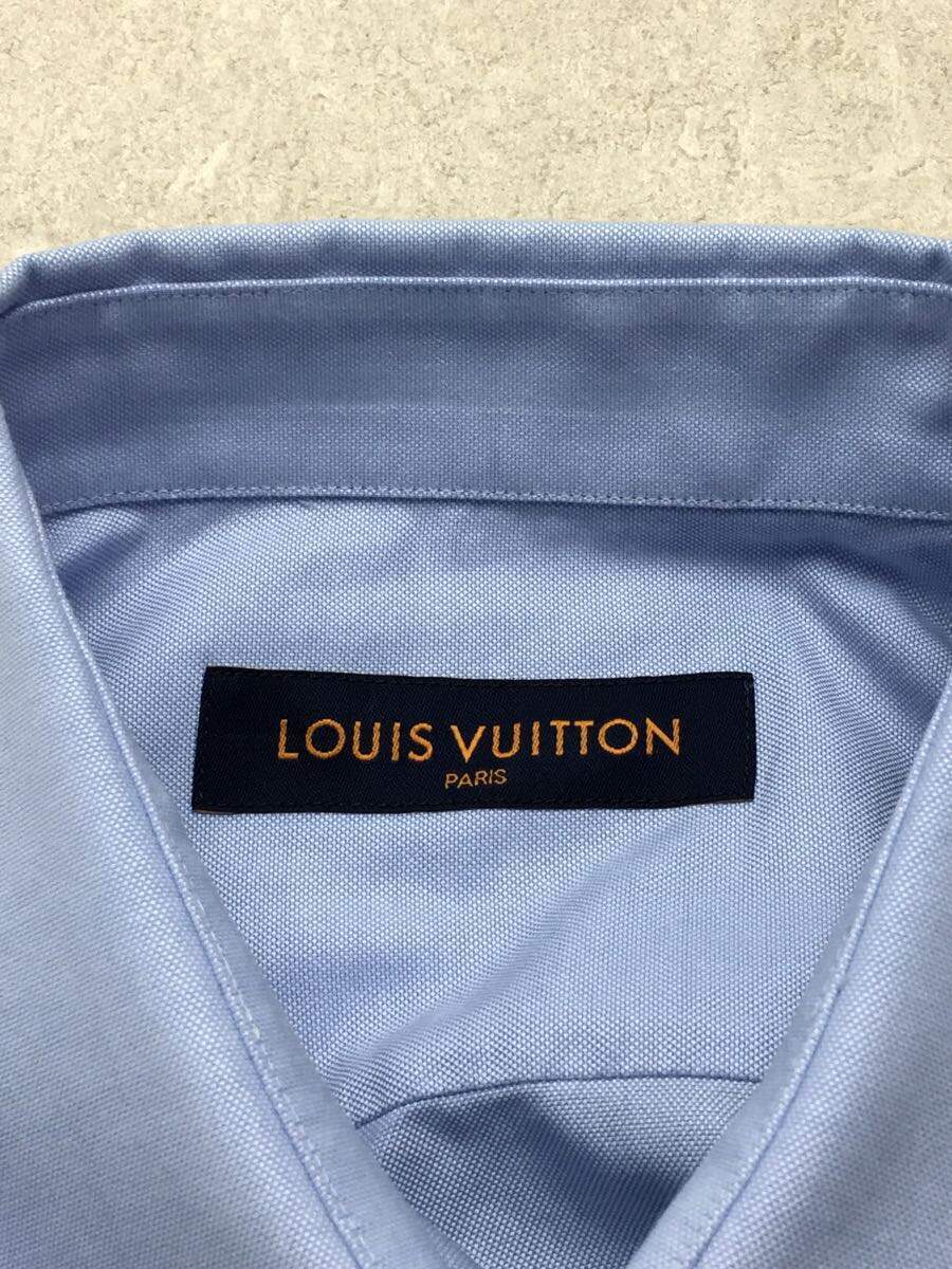 LOUIS VUITTON◆長袖シャツ/XL/コットン/BLU_画像3