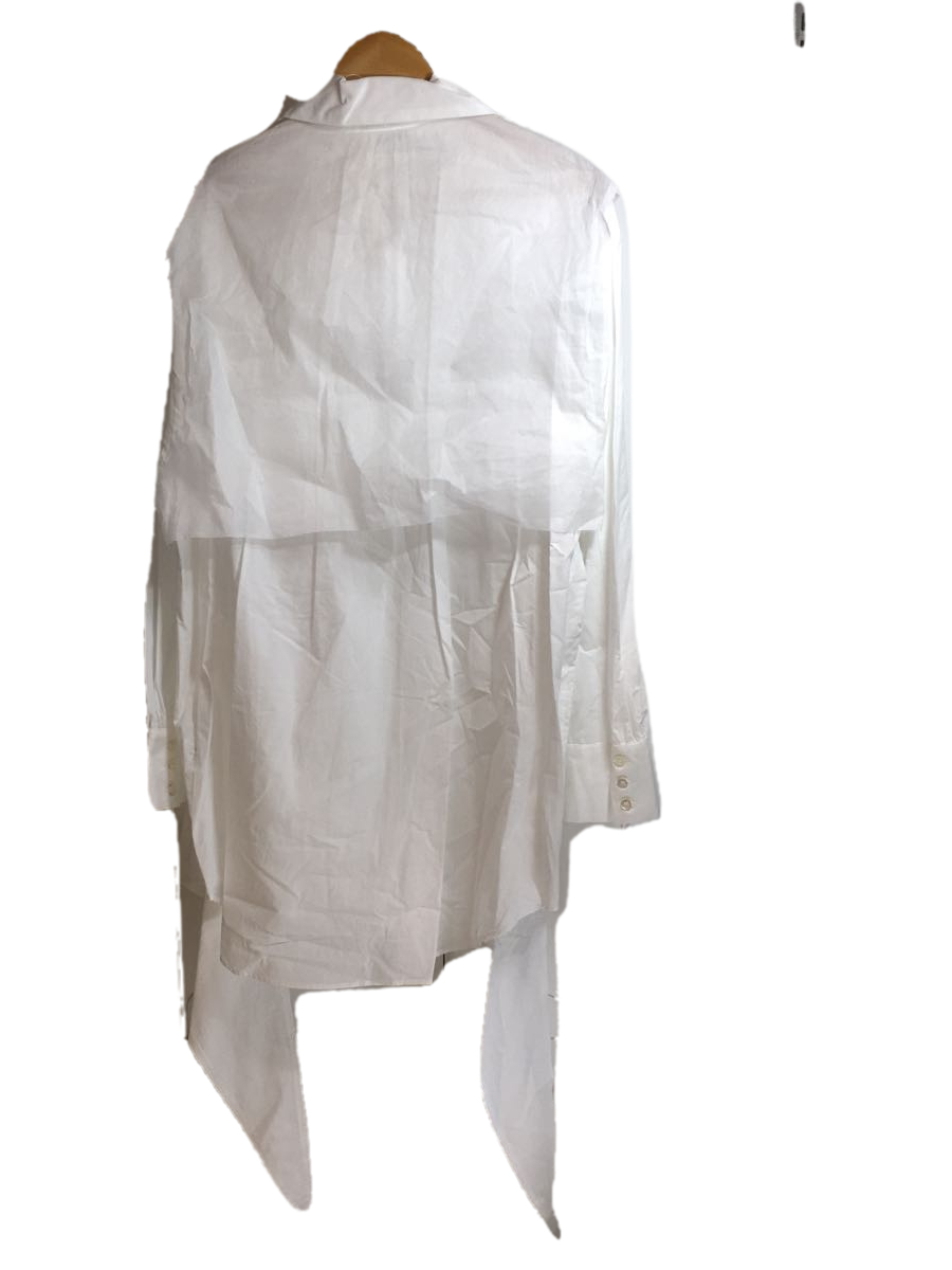 Midorikawa◇21AW/ZIP PULLOVER SHIRTS/長袖シャツ/FREE/コットン/WHT