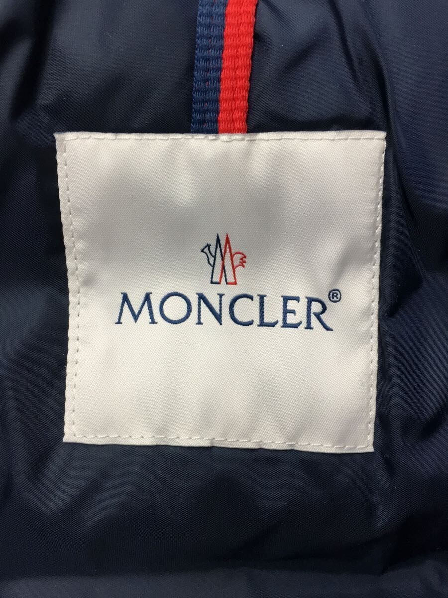 MONCLER◇ジャケット/140cm/ナイロン/NVY/総柄/ダウン/モンクレール