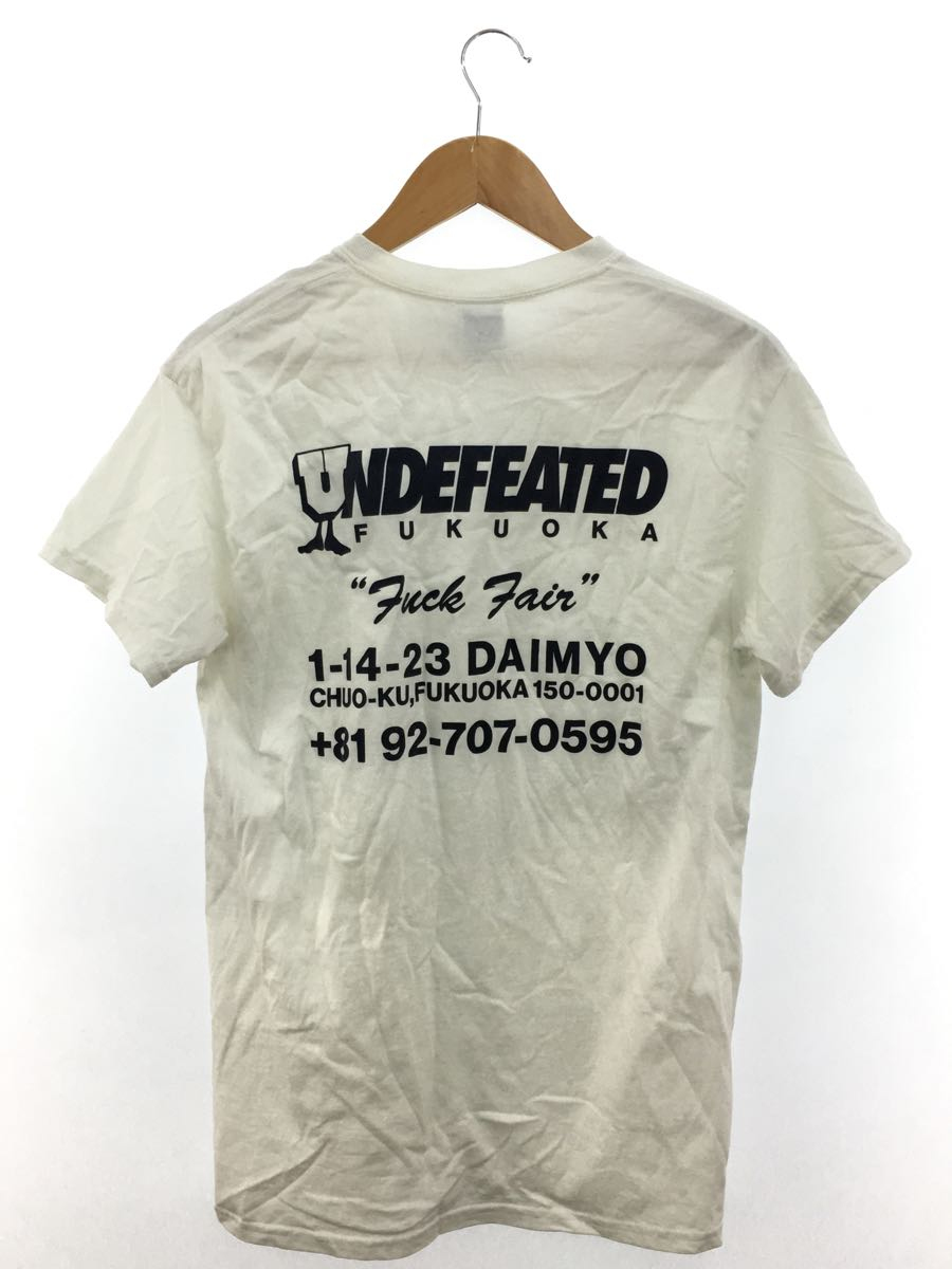 UNDEFEATED◆Tシャツ/M/コットン/WHT_画像2