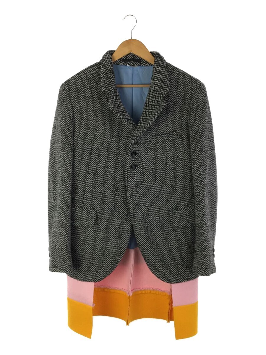 COMME des GARCONS HOMME PLUS◇22AW/ジャケット/M/アクリル/GRY/PJ