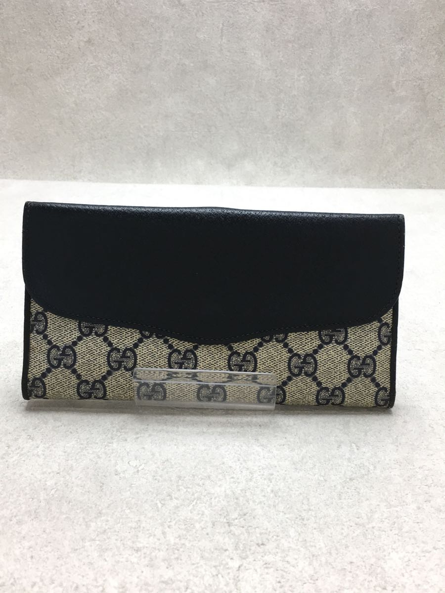 GUCCI◆長財布/PVC/BLK/総柄/レディース/64・03・110_画像2