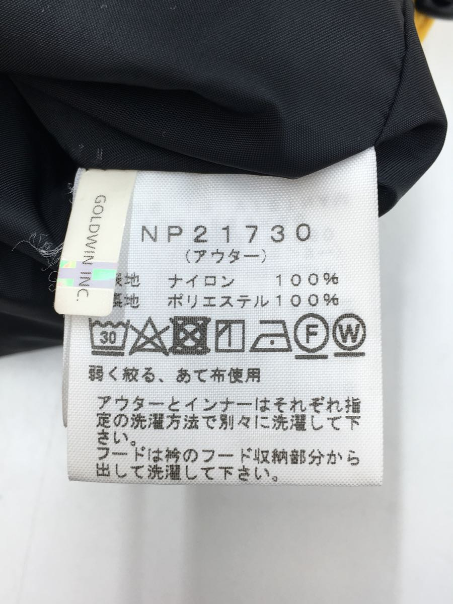 THE NORTH FACE◆XXX TRICLIMATE JACKET_トリプルエックストリクライメイトジャケット/M/ナイロン/YLW/無_画像4