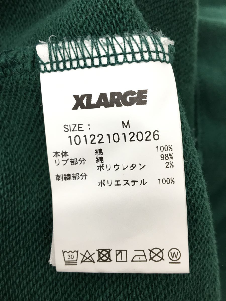 X-LARGE◆パーカー/M/コットン/GRN/101221012026/エクストララージ_画像4