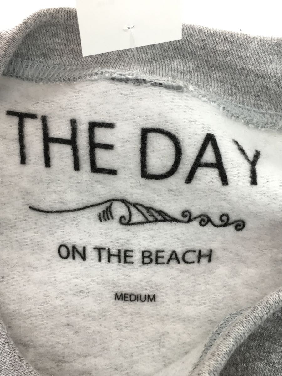 THE DAY ON THE BEACH/スウェット/M/コットン/GRY_画像3