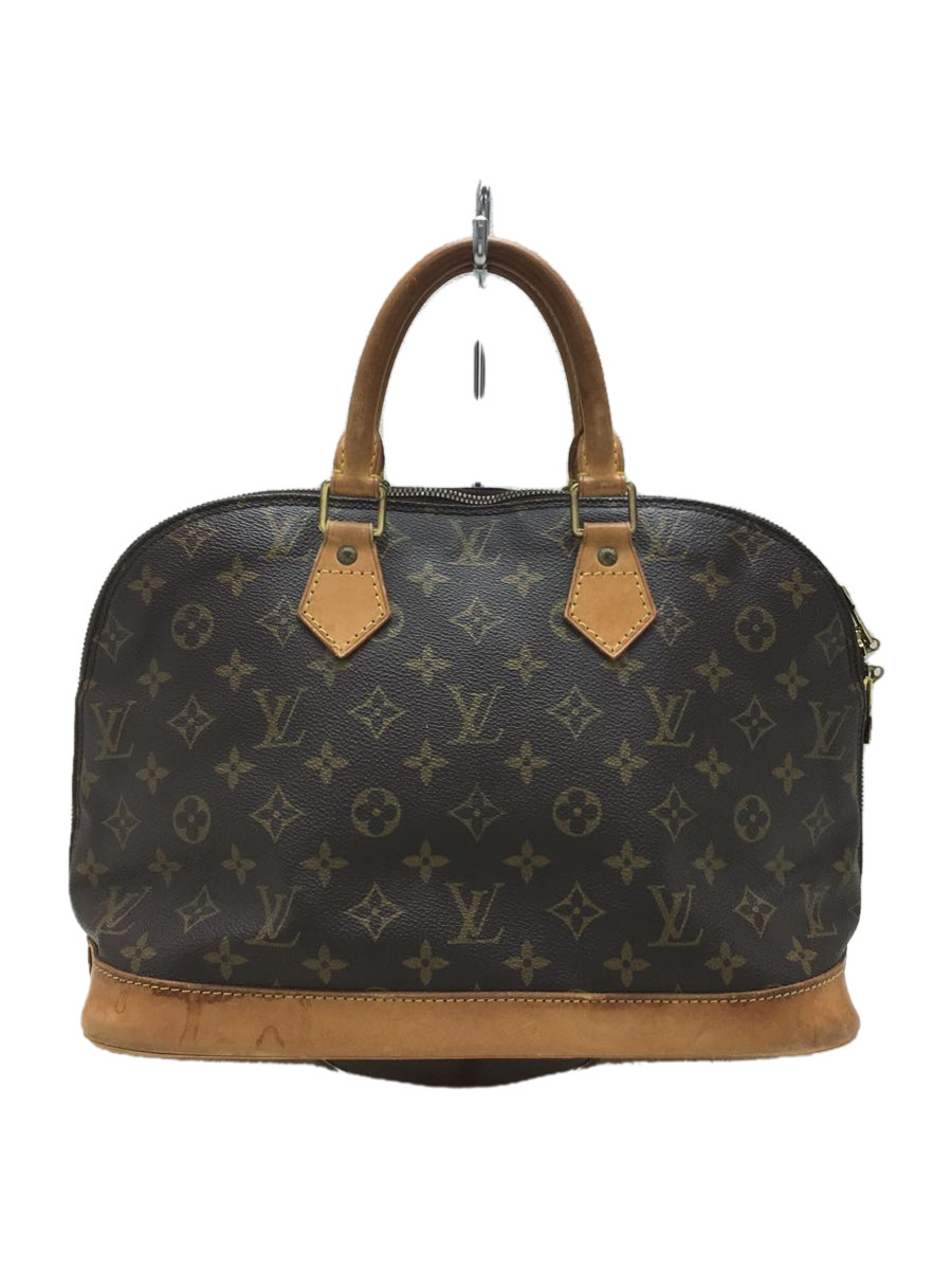 LOUIS VUITTON◆M53151/アルマPM_モノグラムキャンバス/PVC/BRW/総柄/ハンドバッグ