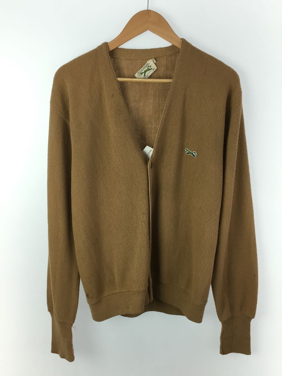 JCPenney◆Vintage/80s/THE FOX/カーディガン(薄手)/M/アクリル/CML/無_画像1