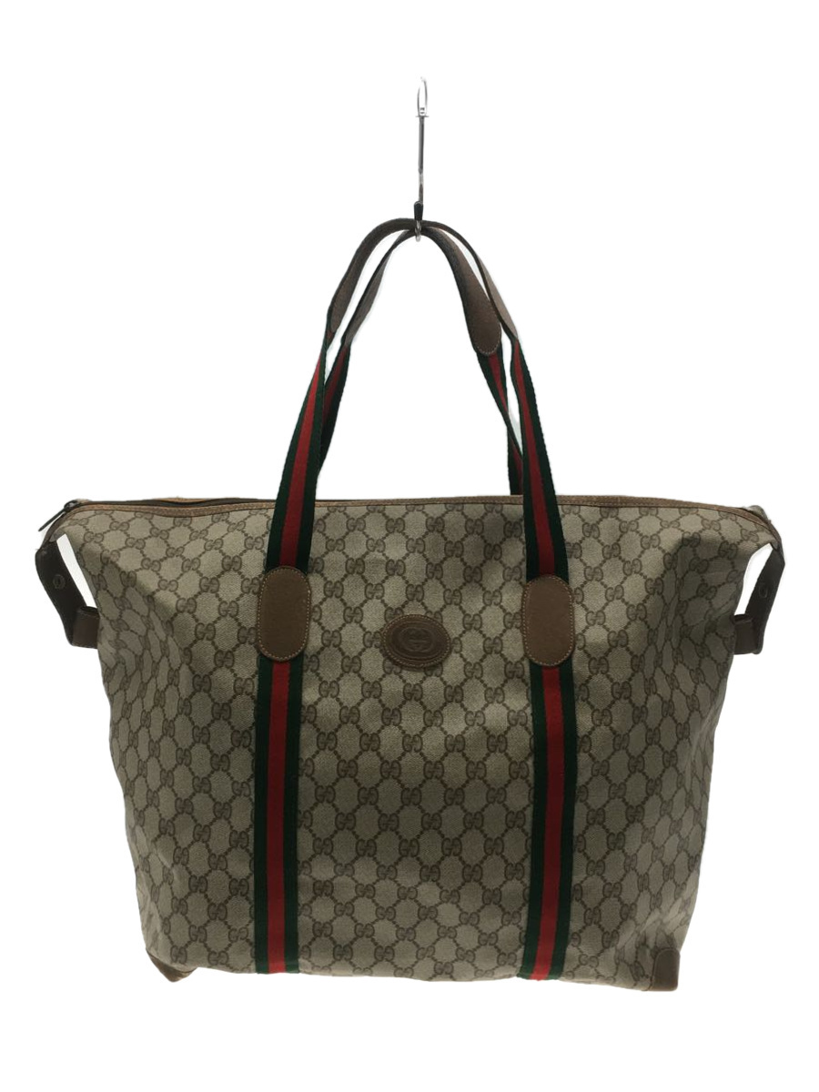ネット限定】 GUCCI◇OLD GUCCI/オールドグッチ/ボストンバッグ/PVC